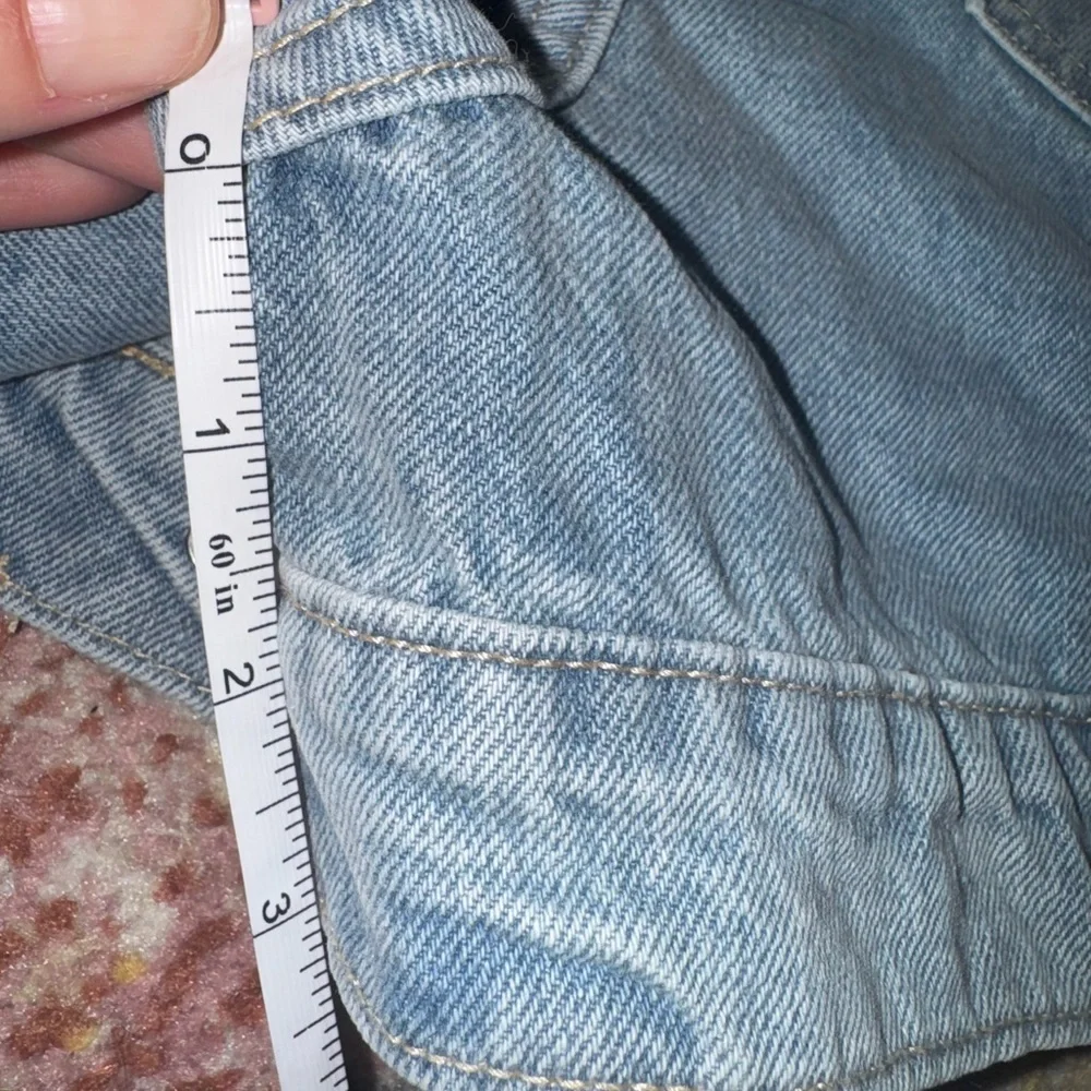 SHEIN Blue Button-Up Jean Skort - Picture 4 of 8